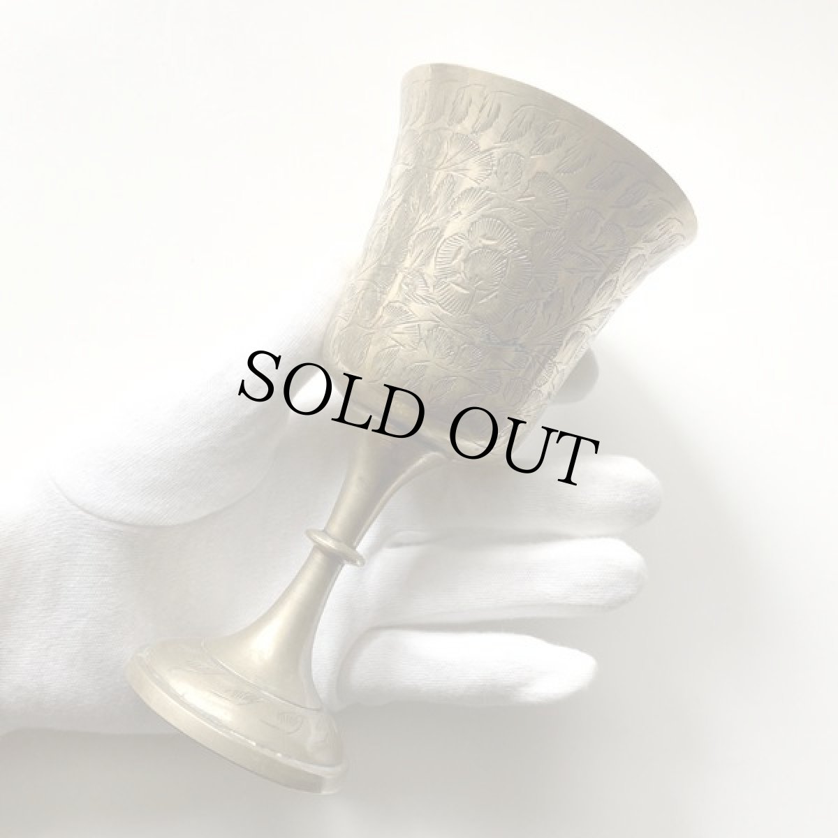 画像15: イギリス アンティーク真鍮 ゴブレット 真鍮杯 ブラス花瓶 オーナメント 英国雑貨 (15)