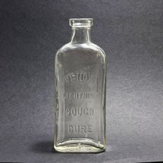 画像5: イギリス アンティークガラス瓶 VENO'S LIGHTNING COUGH CURE (約高さ13.4cm) (5)