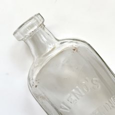 画像3: イギリス アンティークガラス瓶 VENO'S LIGHTNING COUGH CURE (約高さ13.4cm) (3)