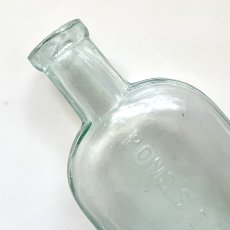 画像3: イギリス アンティーク雑貨 ガラスボトル POND'S EXTRACT (高さ 約13.0cm) (3)