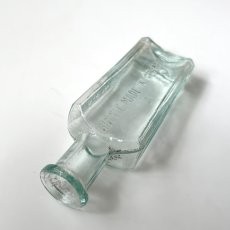 画像5: イギリス アンティークガラス瓶 BOTTLE MADE IN GERMANY (約高さ10.6cm)  (5)