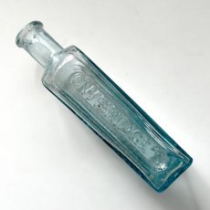 画像6: イギリス アンティークガラス瓶 LUNG TONIC (約高さ12.7cm)  (6)