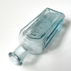 画像8: イギリス アンティークガラス瓶 LUNG TONIC (約高さ12.7cm)  (8)