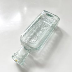 画像7: イギリス アンティークガラス瓶 KAYS COMPOUND (約高さ10.7cm)  (7)