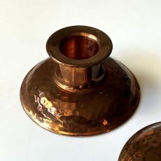 画像10: 2個セット 1970年代 英国 Rodd Copperware 銅製キャンドルホルダー キャンドルスタンド Rodd candle holders (10)