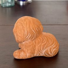 画像13: イギリス ヴィンテージ 犬の素焼き陶器置物 フィギュリン いぬ雑貨 アニマルコレクション(約 高さ6.0cm) (13)