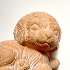 画像7: イギリス ヴィンテージ 犬の素焼き陶器置物 フィギュリン いぬ雑貨 アニマルコレクション(約 高さ6.0cm) (7)