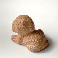 画像9: イギリス ヴィンテージ 犬の素焼き陶器置物 フィギュリン いぬ雑貨 アニマルコレクション(約 高さ6.0cm) (9)