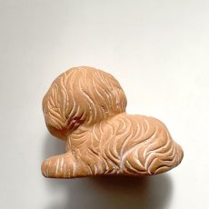 画像6: イギリス ヴィンテージ 犬の素焼き陶器置物 フィギュリン いぬ雑貨 アニマルコレクション(約 高さ6.0cm) (6)
