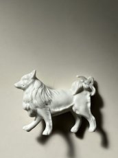 画像6: イギリス  刻印Germany ヴィンテージ スピッツ犬 陶器置物 フィギュリン DOGオブジェ 犬雑貨 (約 高さ6.6cm) (6)
