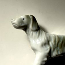 画像7: イギリス  ヴィンテージ イングリッシュ・セター犬 陶器置物 フィギュリン DOGオブジェ 犬雑貨 アニマルコレクション(約 高さ6.4cm) (7)