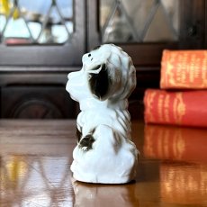 画像7: イギリス  1960年代 ヴィンテージ シュナウザー犬 陶器置物 JAPAN製 フィギュリン DOGオブジェ雑貨 アニマルコレクション(約 高さ7.3cm) (7)