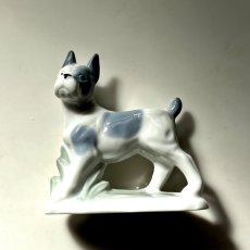 画像6: イギリス  ヴィンテージ グレートデン犬 陶器置物 フィギュリン DOGオブジェ 犬雑貨 アニマルコレクション(約 高さ7.5cm) (6)