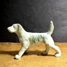 画像10: イギリス  ヴィンテージ イングリッシュ・セター犬 陶器置物 フィギュリン DOGオブジェ 犬雑貨 アニマルコレクション(約 高さ6.4cm) (10)