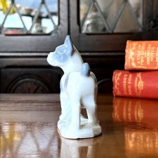 画像4: イギリス  ヴィンテージ グレートデン犬 陶器置物 フィギュリン DOGオブジェ 犬雑貨 アニマルコレクション(約 高さ7.5cm) (4)