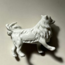 画像8: イギリス  刻印Germany ヴィンテージ スピッツ犬 陶器置物 フィギュリン DOGオブジェ 犬雑貨 (約 高さ6.6cm) (8)