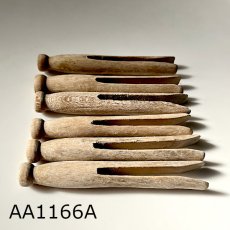 画像13: イギリス アンティーク木製洗濯バサミ6本セット(約10-11cm) (13)