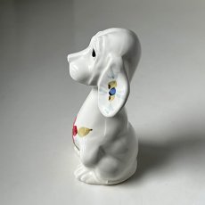画像6: イギリス バセットハウンド仔犬 陶器製 犬置物 可愛い子犬オブジェ フィギュリン イヌ雑貨 (6)
