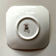 画像11: イギリス 1912-1926年 Adderley アダレイ PIN DISH PLATE アンティーク陶器 小さな豆皿 BONE CHINA MADE IN ENGLAND (11)