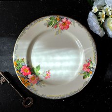 画像1: 【在庫2】イギリス 1930-1950年頃 WEDGWOOD EVANGELINE ユニコーン アンティーク陶器皿 プレート (1)