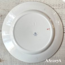 画像12: 【在庫3/4】イギリス WEDGWOOD DENTELLE レースデザイン アンティーク陶器皿 プレート大(約24.5cm) (12)