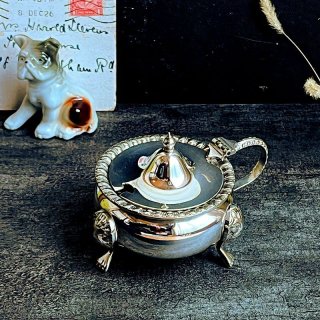 イギリス　ヴィクトリア時代 シルバープレート クルエットセット (調味料セット) イギリス ヴィクトリア時代 シルバープレート クルエットセット