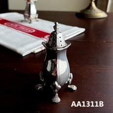 画像13: (在庫2)イギリス ヴィンテージ シルバープレート ソルト＆ペッパー STRACHAN (13)
