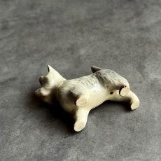 画像7: イギリス 小さく可愛いフォックス・テリア 犬置物 DOG Porcelain Terrier Dog ヴィンテージ陶器 (7)