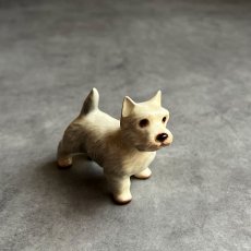 画像2: イギリス 小さく可愛いフォックス・テリア 犬置物 DOG Porcelain Terrier Dog ヴィンテージ陶器 (2)