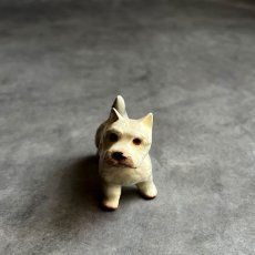 画像3: イギリス 小さく可愛いフォックス・テリア 犬置物 DOG Porcelain Terrier Dog ヴィンテージ陶器 (3)