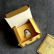 画像5: アメリカ 1983年 HEIRLOOM EDITIONS アリゾナ州 花＆鳥 箱付き ハンドペイント 陶製シンブル 指ぬき (5)