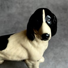 画像7: イギリス 1960-1970年代 クーパークラフト COOPERCRAFT スプリングパニエル犬 ブラック＆ホワイト 英国製 MADE IN ENGLAND (7)