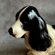 画像7: イギリス 1960-1970年代 クーパークラフト COOPERCRAFT コッカースパニエル犬 ブラック＆ホワイト 英国製 MADE IN ENGLAND (7)