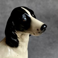 画像8: イギリス 1960-1970年代 クーパークラフト COOPERCRAFT スプリングパニエル犬 ブラック＆ホワイト 英国製 MADE IN ENGLAND (8)