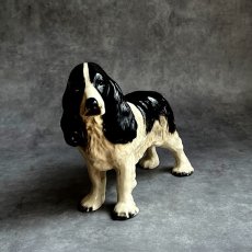 画像3: イギリス 1960-1970年代 クーパークラフト COOPERCRAFT コッカースパニエル犬 ブラック＆ホワイト 英国製 MADE IN ENGLAND (3)