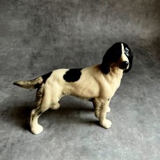 画像6: イギリス 1960-1970年代 クーパークラフト COOPERCRAFT スプリングパニエル犬 ブラック＆ホワイト 英国製 MADE IN ENGLAND (6)