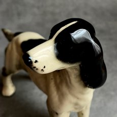 画像9: イギリス 1960-1970年代 クーパークラフト COOPERCRAFT スプリングパニエル犬 ブラック＆ホワイト 英国製 MADE IN ENGLAND (9)
