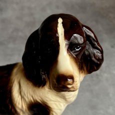 画像6: イギリス 1960-1970年代 クーパークラフト COOPERCRAFT コッカースパニエル犬 ダークブラウン＆ホワイト 英国製 MADE IN ENGLAND (6)