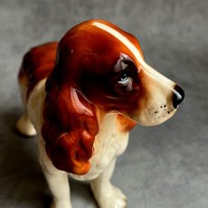 画像8: イギリス 1960-1970年代 クーパークラフト COOPERCRAFT コッカースパニエル犬 レッドブラウン＆ホワイト 英国製 MADE IN ENGLAND (8)