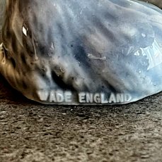 画像5: 英国 WADE社 ENGLAND Whimsies グレー猫 ネコ雑貨 ウェードウィムズィーズ 動物ミニチュアフィギュア (5)