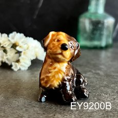 画像8: (在庫3)英国WADE社 ENGLAND Whimsies おすわり犬 犬雑貨 ウェードウィムズィーズ 動物ミニチュアフィギュア (8)