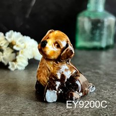 画像18: (在庫3)英国WADE社 ENGLAND Whimsies おすわり犬 犬雑貨 ウェードウィムズィーズ 動物ミニチュアフィギュア (18)