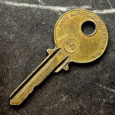 画像3: アメリカ ヴィンテージ鍵 ILCO社 INDEPENDENT LOCK CO 999 MADE IN U.S.A. アメリカ製 (約5.4cm) (3)
