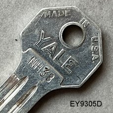 画像11: アメリカ ヴィンテージ鍵 YALE(エール) THE YALE  & TOWNNE MFG CO MADE IN U.S.A.(アルミニウム製) (11)