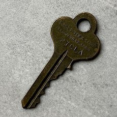 画像2: アメリカ ヴィンテージ鍵 EAGLE LOCK CORP PYCLA U.S.A. レトロキー 古いカギ (2)