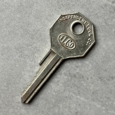 画像2: アメリカ ヴィンテージ鍵 ILGO INDEPENDENT LOCK CO 古いカギ (2)