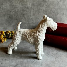 画像3: ヨーロッパ 1970年代 陶製 テリア犬 DOGフィギュア 里帰り品 JAPAN オキュパイドジャパン 陶器 (3)