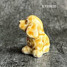 画像10: (在庫3) 英国WADE社 ENGLAND Whimsies お座りコッカースパニエル犬 ウェードウィムズィーズ ミニチュアフィギュア 陶製犬雑貨 (10)