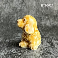 画像5: (在庫3) 英国WADE社 ENGLAND Whimsies お座りコッカースパニエル犬 ウェードウィムズィーズ ミニチュアフィギュア 陶製犬雑貨 (5)