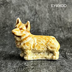 画像17: (在庫4) 英国 1971-1984年 WADE社 ENGLAND Whimsies コーギー犬 ウェードウィムズィーズ ミニチュアフィギュア 陶製犬雑貨 (17)